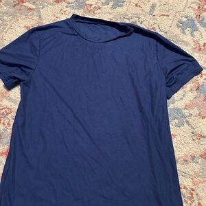 Blue Crew Neck T-Shirt